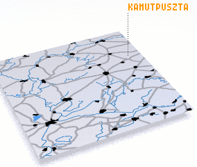 3d view of Kamutpuszta