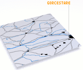 3d view of Górce Stare