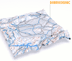 3d view of Dobroševac