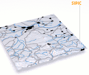 3d view of Sipić