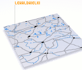 3d view of Lewałd Wielki