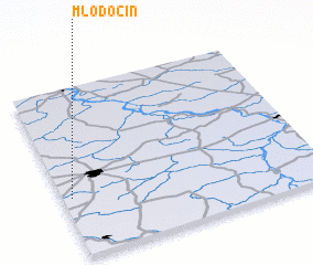 3d view of Młodocin