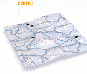 3d view of Bratići