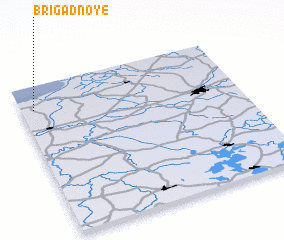 3d view of Brigadnoye