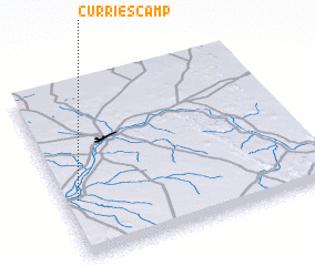 3d view of Currieʼs Camp