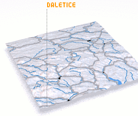 3d view of Daletice