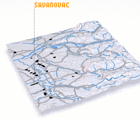 3d view of Savanovac