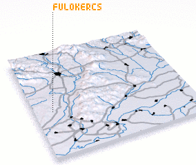 3d view of Fulókércs