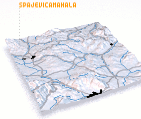 3d view of Spajevica Mahala