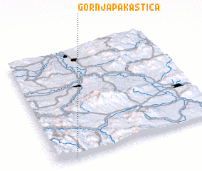 3d view of Gornja Pakaštica