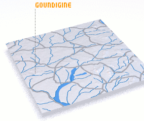 3d view of Goundiginé