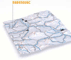 3d view of Rabenovac