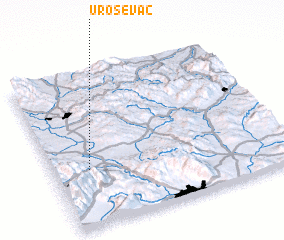 3d view of Uroševac