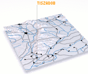 3d view of Tiszadob