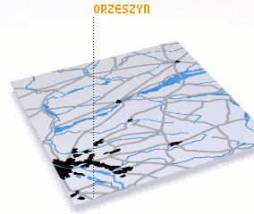 3d view of Orzeszyn