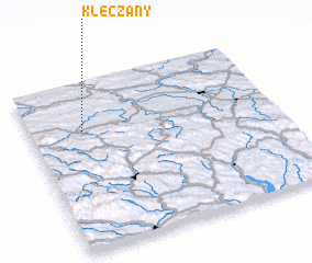 3d view of Klęczany