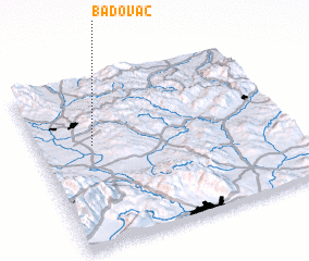 3d view of Badovac