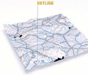 3d view of Kotlina