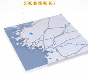 3d view of Snickarbacken