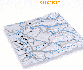 3d view of St. Lanište