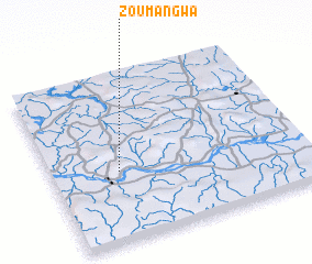 3d view of Zoumangwa