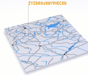 3d view of Zyzdrojowy Piecek