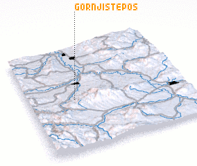 3d view of Gornji Stepoš