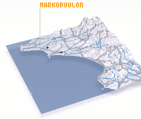 3d view of Markópoulon