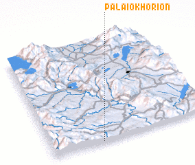 3d view of Palaiokhórion