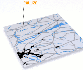 3d view of Załuże