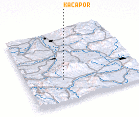 3d view of Kačapor