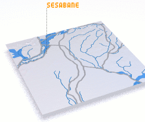 3d view of Sésabané