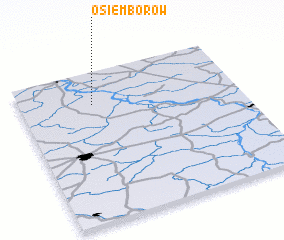 3d view of Osiemborów