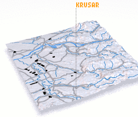 3d view of Krušar