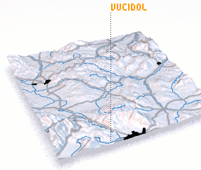 3d view of Vuči Dol