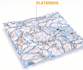 3d view of Platanákia