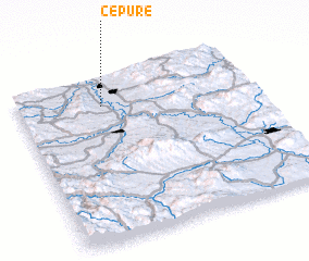 3d view of Čepure