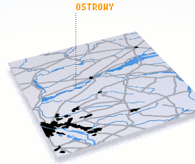 3d view of Ostrowy