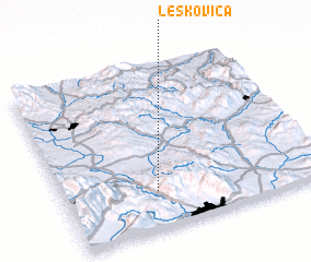 3d view of Leskovica