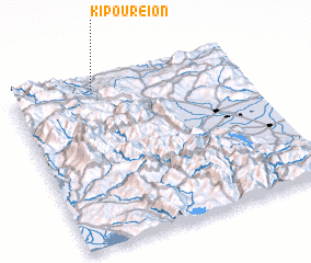 3d view of Kipoureíon