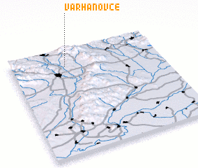 3d view of Varhaňovce