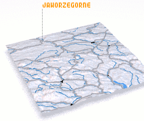 3d view of Jaworze Górne