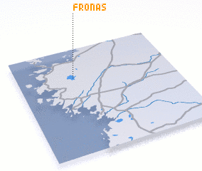 3d view of Frönäs