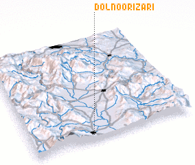 3d view of Dolno Orizari