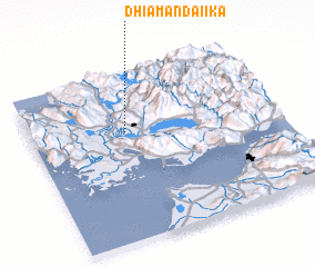 3d view of Dhiamandaíika