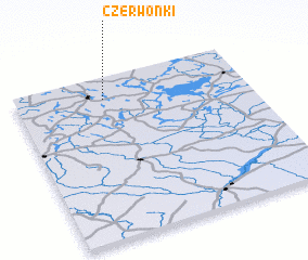 3d view of Czerwonki