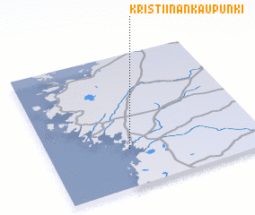 3d view of Kristiinankaupunki