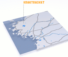 3d view of Kråkträsket