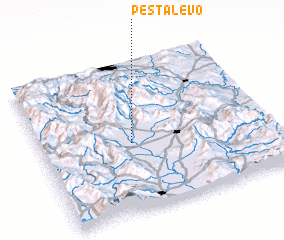 3d view of Peštalevo