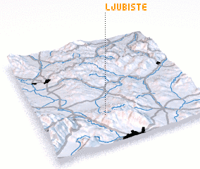 3d view of Ljubište